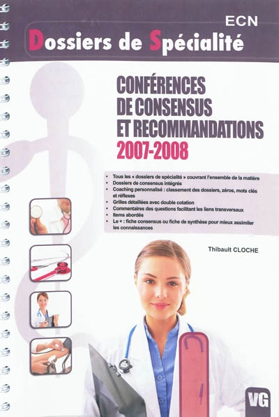 Conférences de consensus et recommandations 2007-2008