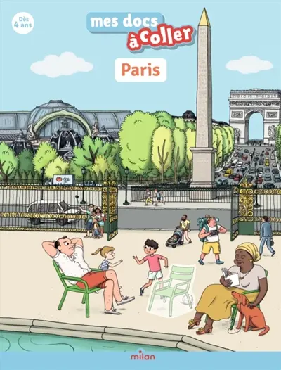 Paris : j'apprends avec mes autocollants !