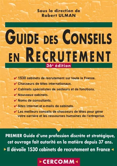 Guide des conseils en recrutement