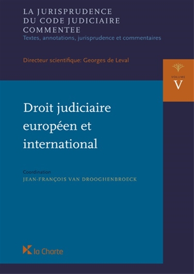 Droit judiciaire européen et international