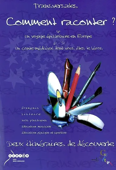 Comment raconter ? : 4e : un voyage épistolaire en Europe ; 6e-5e : un conte médiéval dont vous êtes le héros : français, histoire, arts plastiques, éducation musicale, éducation physique et sportive, deux itinéraires de découverte
