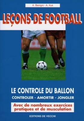 Leçons de football : le contrôle du ballon : controler, amortir, jongler