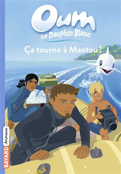 Oum le dauphin blanc. Ca tourne à Maotou !