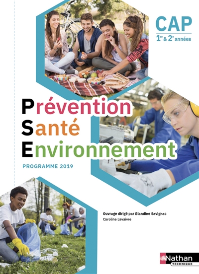 Prévention, santé, environnement : CAP 1re & 2e années : programme 2019