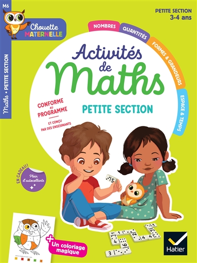 Activités de maths, maternelle petite section, 3-4 ans : cycle 1 : nouveaux programmes