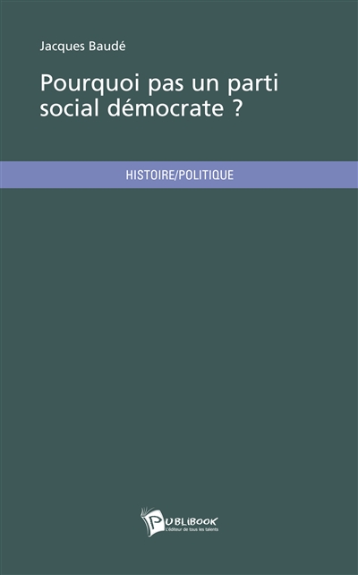 Pourquoi pas un parti...