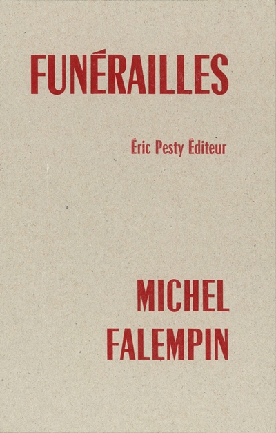 couverture du livre Funérailles