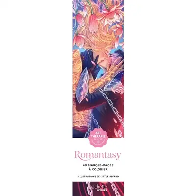Romantasy : 40 marque-pages à colorier