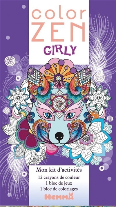 Color zen girly : mon kit d'activités