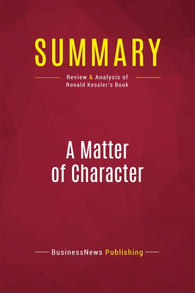 Summary : A Matter of...