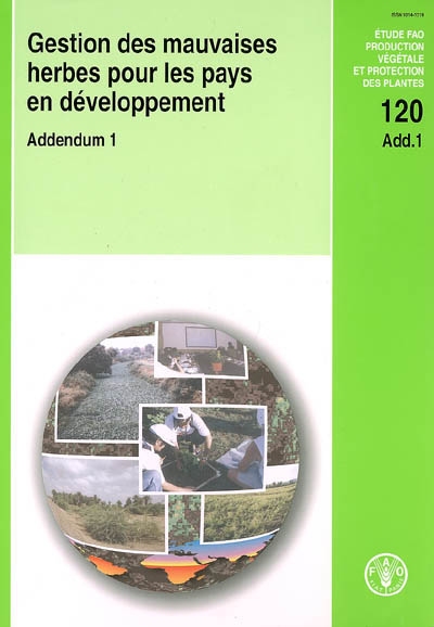 Gestion des mauvaises herbes pour les pays en développement : addendum 1