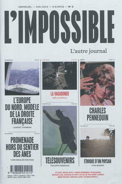 Impossible (L') : l'autre journal, n° 3
