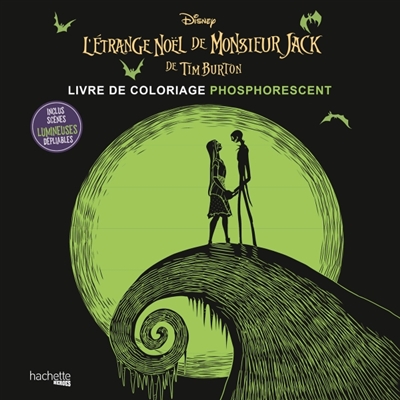 L'Etrange Noël de Monsieur Jack : Coloriage phosphorescent