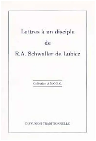 Lettres à un disciple