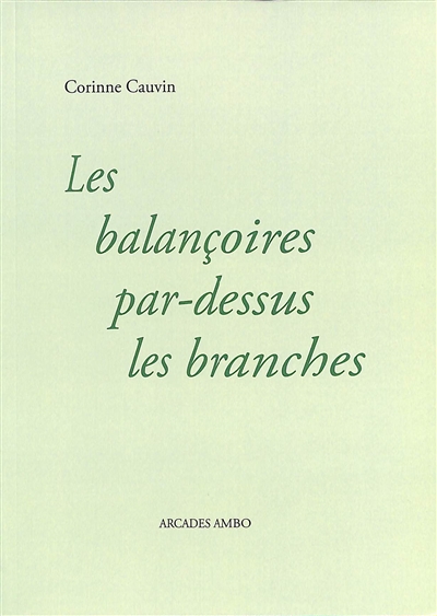 Les balançoires par-dessus...