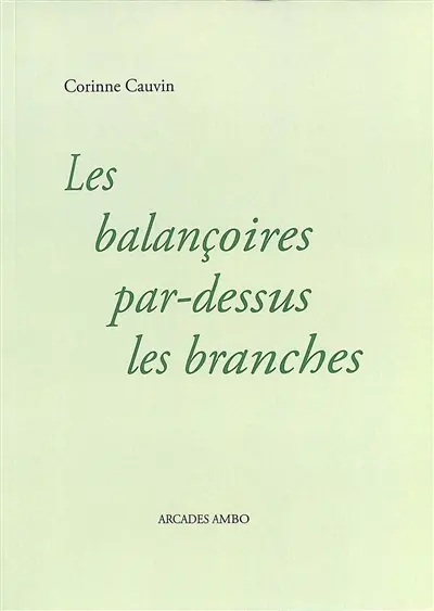 Les balançoires par-dessus les branches