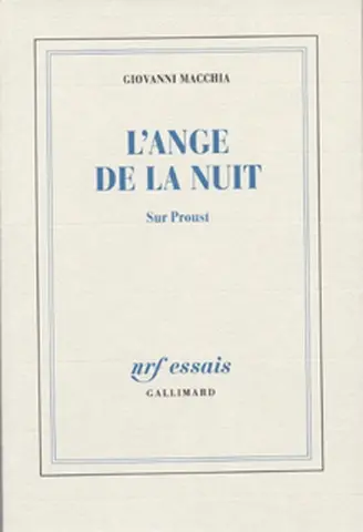 L'Ange de la nuit : sur Proust