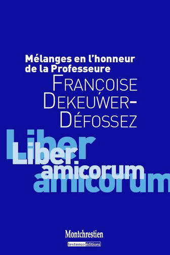 mélanges en l'honneur de la professeure françoise dekeuwer-défossez : liber amicorum