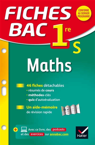 Maths, 1re S