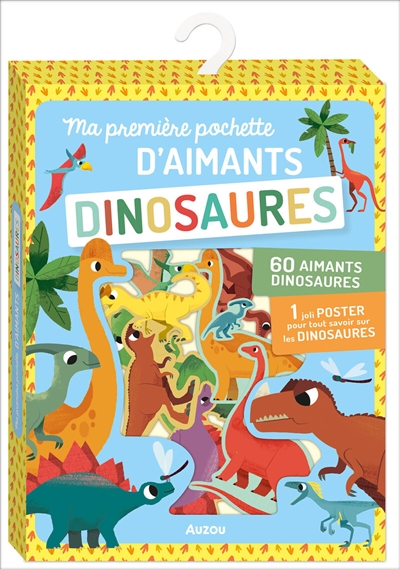 dinosaures : ma première pochette d'aimants