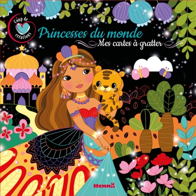 Coup de coeur créations : Princesses du monde : Mes cartes à gratter