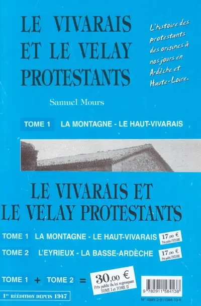 Le Vivarais et le Velay protestants