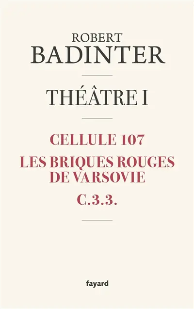 Théâtre. Vol. 1
