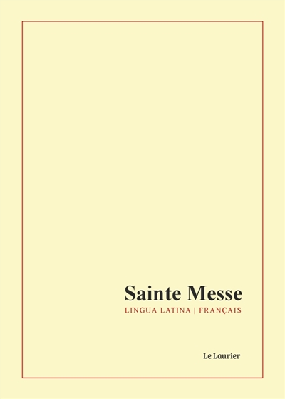 Sainte messe