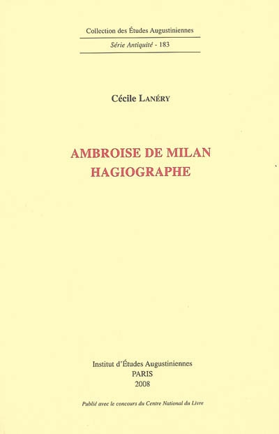 Ambroise de Milan : hagiographie