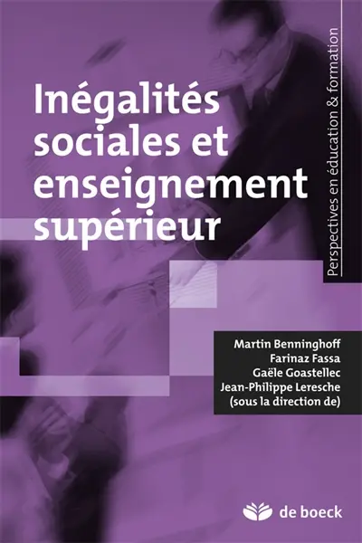 Inégalités sociales et enseignement supérieur