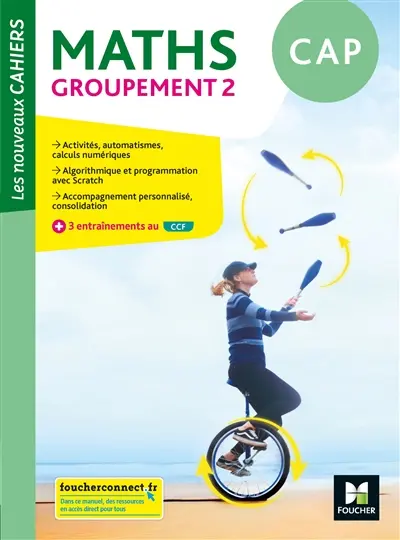Maths CAP : groupement 2 : corrigé