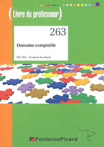 Domaine comptable, bac pro terminale secrétariat : livre du professeur