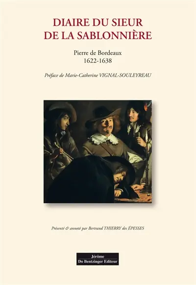 Diaire du Sieur de la Sablonnière