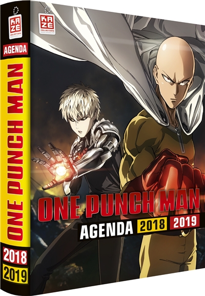 One-punch man : agenda 2018-2019