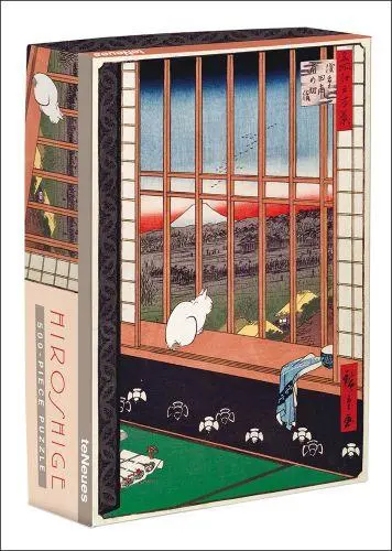 Ricefields and Torinomachi Festival, Hiroshige 500-Piece Puzzle