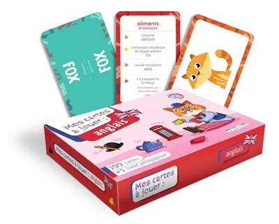 Mes cartes à jouer : anglais