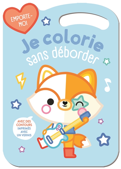Je colorie sans déborder : renard