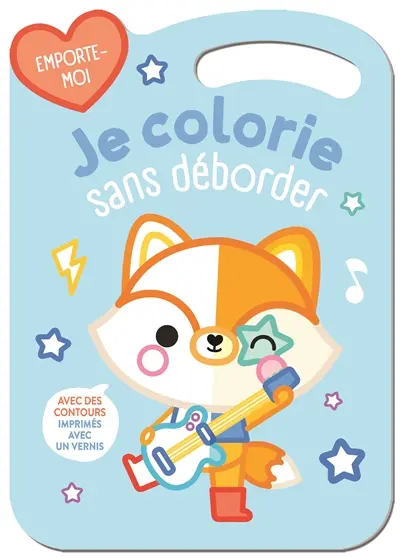 Je colorie sans déborder : renard