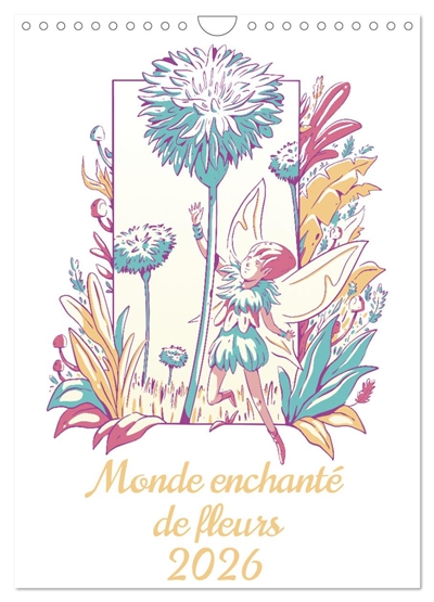 Monde enchanté de fleurs...