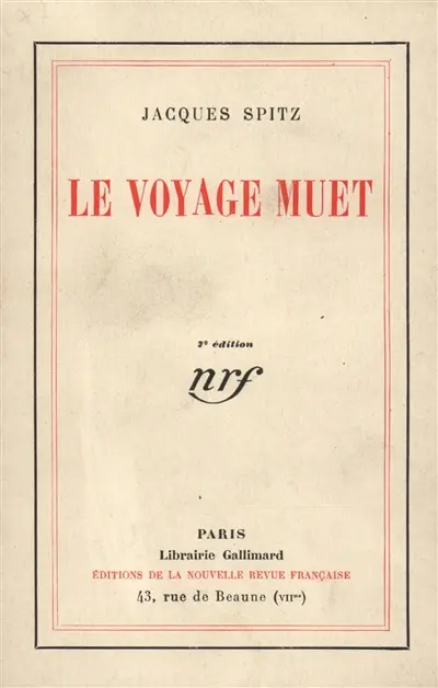 Le voyage muet