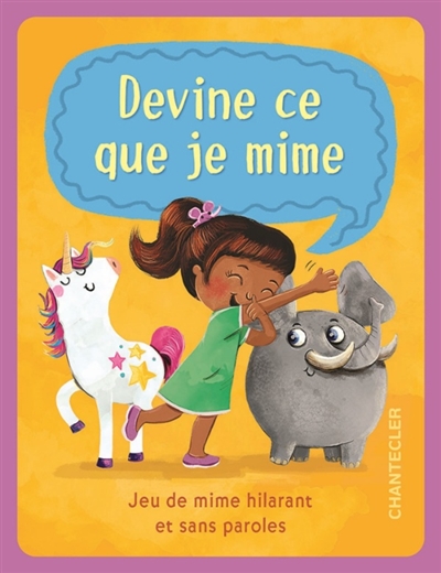 Devine ce que je mime : jeu...