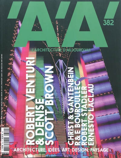 Architecture d'aujourd'hui (L'), n° 382. Robert Venturi & Denise Scott Brown : learning from Shanghai