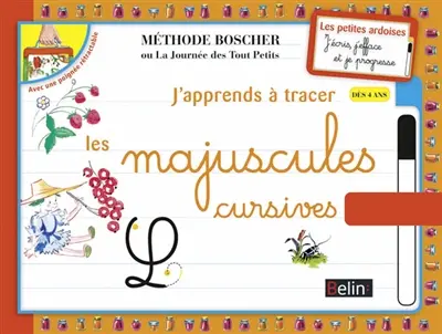 J'apprends à tracer les majuscules cursives