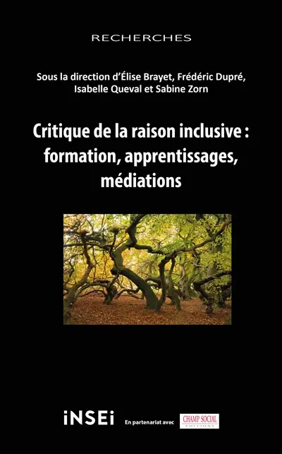 Critique de la raison inclusive : formation, apprentissages, médiations