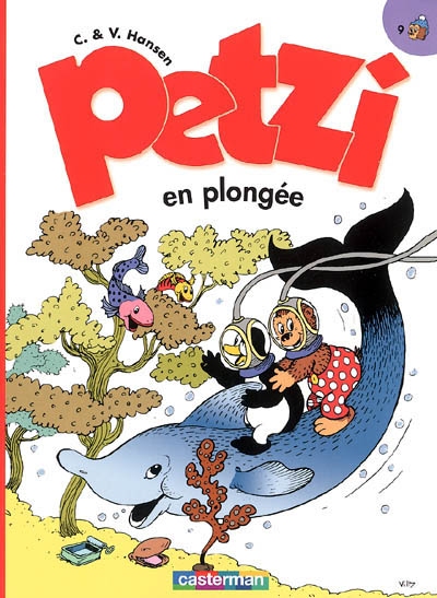 Petzi en plongée