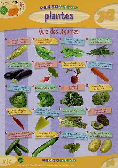 Quiz des légumes