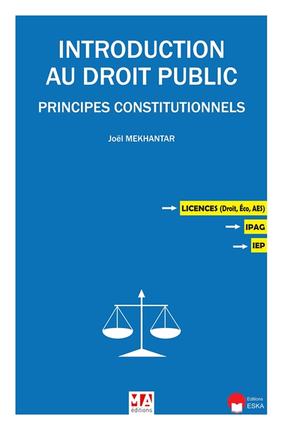Introduction au droit public : principes constitutionnels