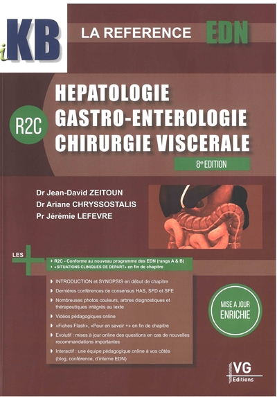 Hépatologie, gastro-entérologie, chirurgie viscérale : R2C