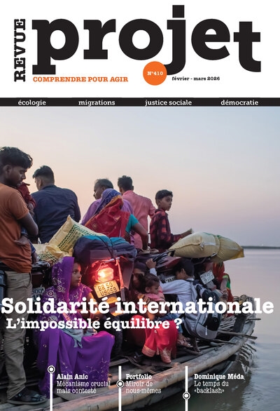 Projet, n° 410. Solidarité...