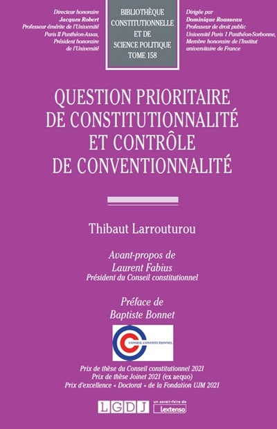 Question prioritaire de constitutionnalité et contrôle de conventionnalité